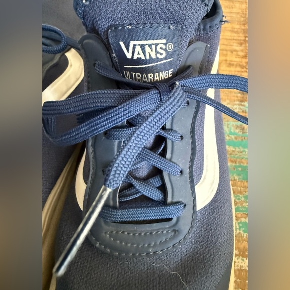 Vans UltraRange Navy White Sneakers Men’s 9.5 / Women’s 11 Skate Shoes - Picture 10 of 10